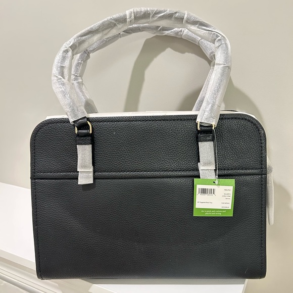 Kate Spade New York- Jackson Street Kiernan Large Black Shoulder Bag NWT - Picture 2 of 10